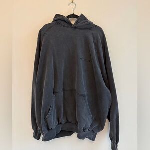Balenciaga Charcoal Gray Hoodie